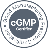 cGMP Certified Badge